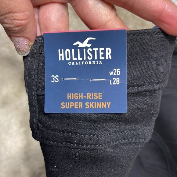 Hollister high-rise super skinny jeans size 3S - Picture 6 of 7